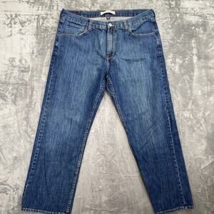 Vintage‎ Tommy Hilfiger Freedom Relaxed Straight Jeans Men's 38x30 Blue